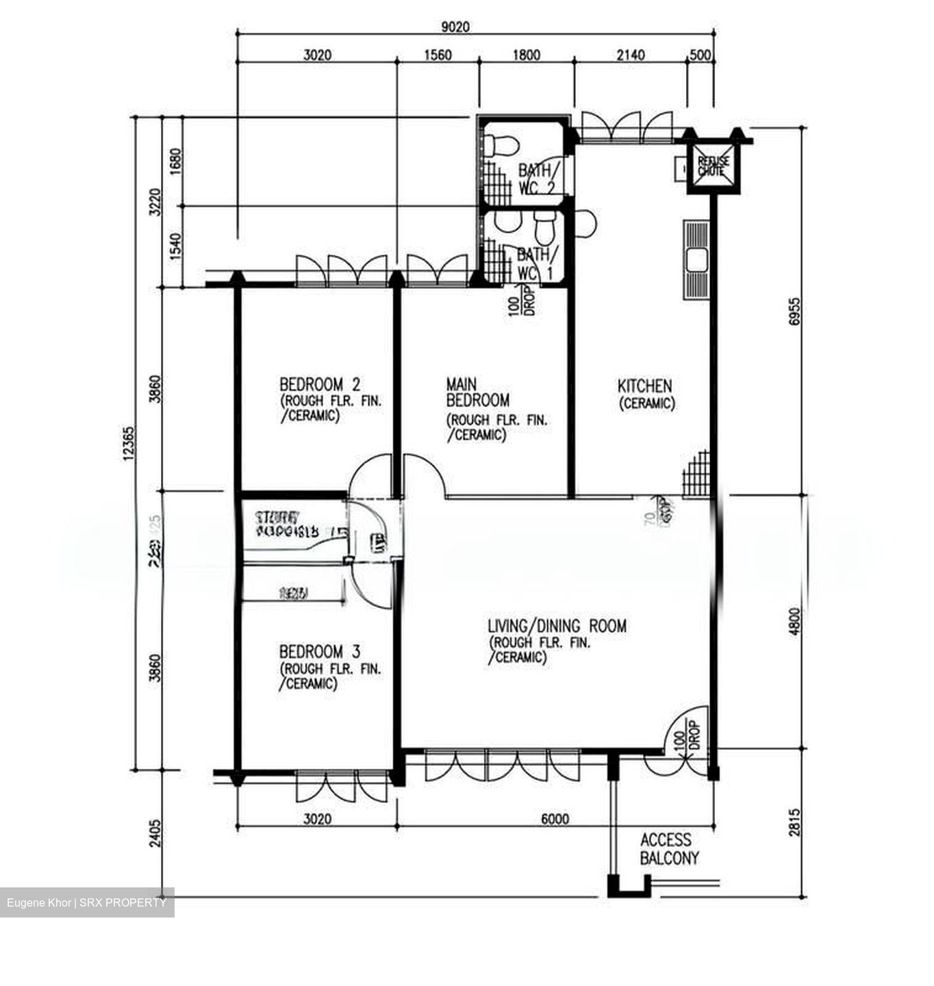 Blk 408 Bukit Batok West Avenue 4 (Bukit Batok), HDB 4 Rooms #581038671
